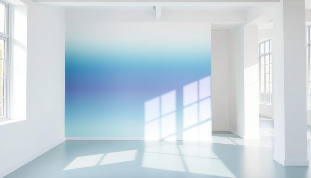 Ombre paint technique