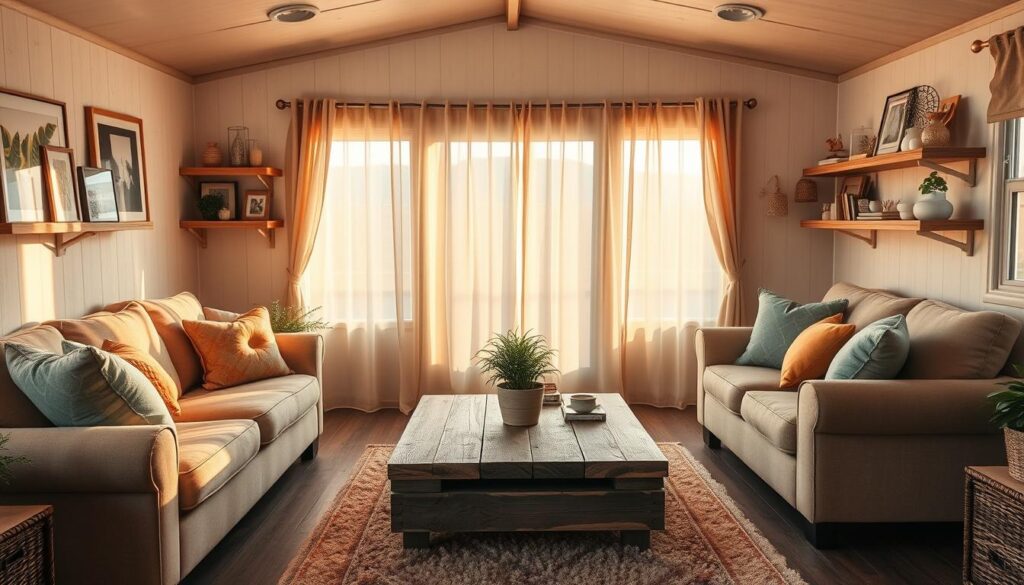 affordable mobile home decor